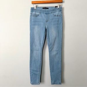 Liverpool the Crop Light High Rise Blue Jeans Jeggings Size 4 Petite